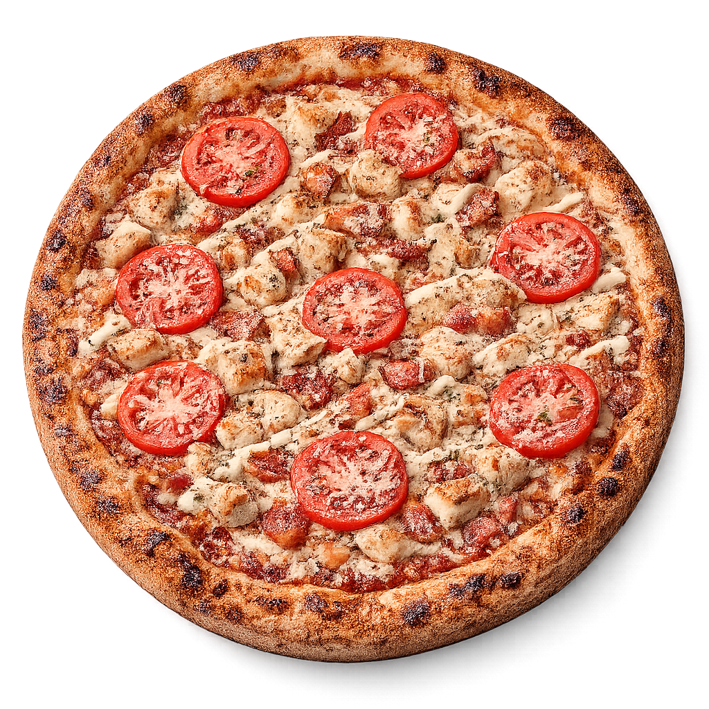 З куркою та беконом